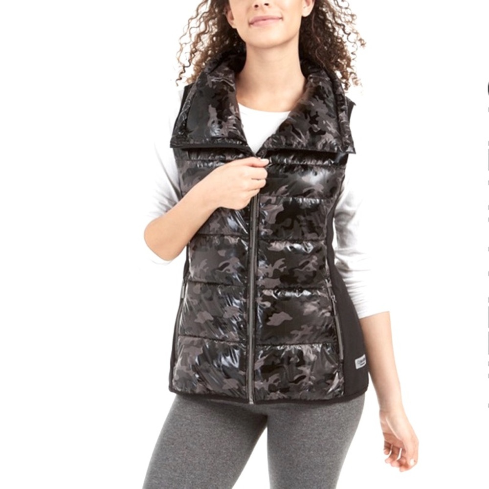 Calvin Klein Performance Vest Black Camo